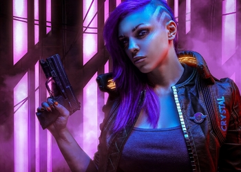 CD Projekt RED поздравила всех девушек с 8 марта, представив ключевой арт с главной героиней Cyberpunk 2077