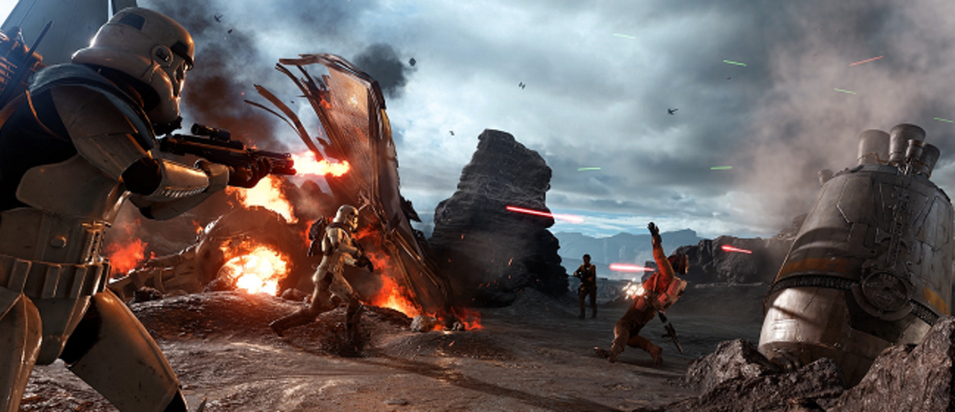 Star Wars: Battlefront - 50 минут нового геймплея в нескольких режимах (UPD.)