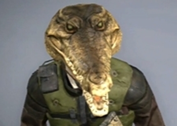 Metal Gear Online 3 - геймплей в шапке крокодила