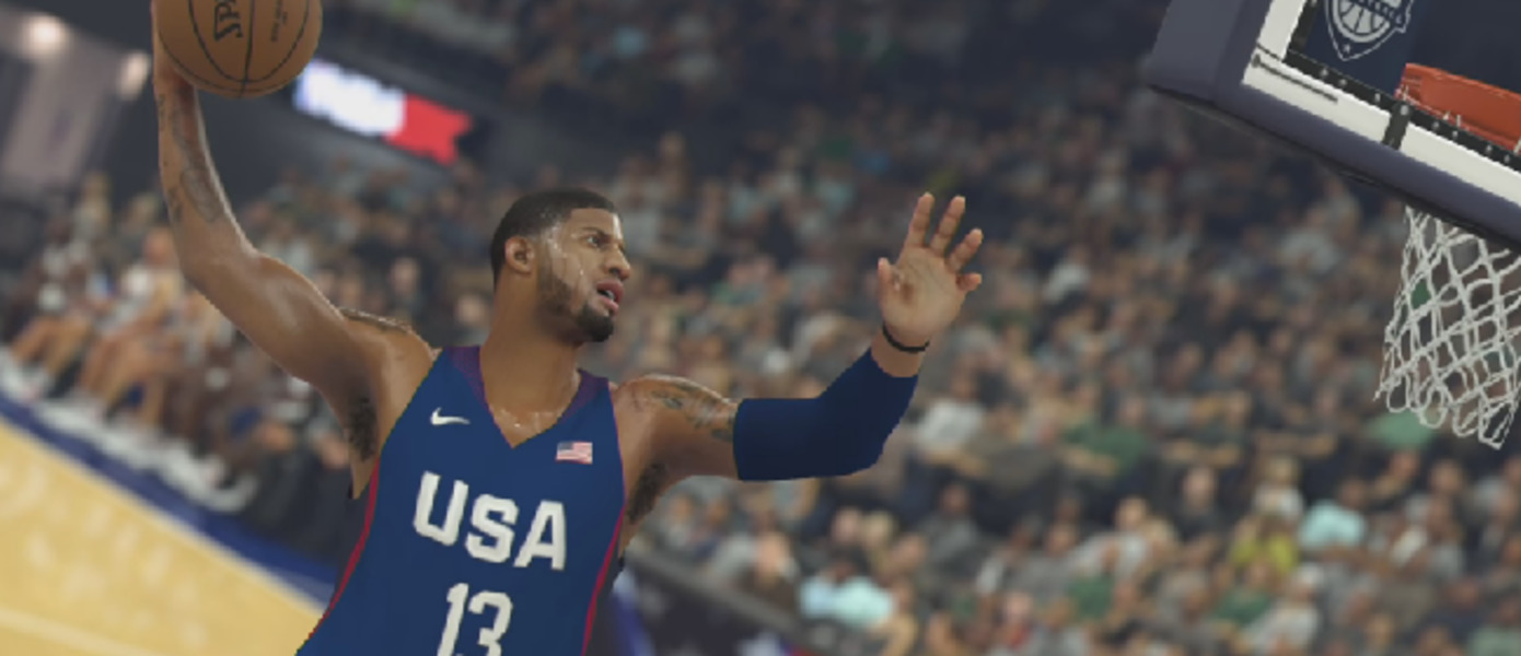 NBA 2K17 - два поколения олимпийской сборной США сразились в новом трейлере баскетбольного симулятора 2K Sports