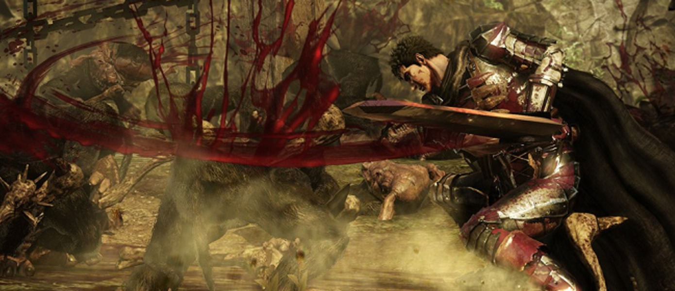 Berserk and the Band of Hawk - в новых видеороликах Koei Tecmo показала сражения с боссами и версию игры для PS Vita