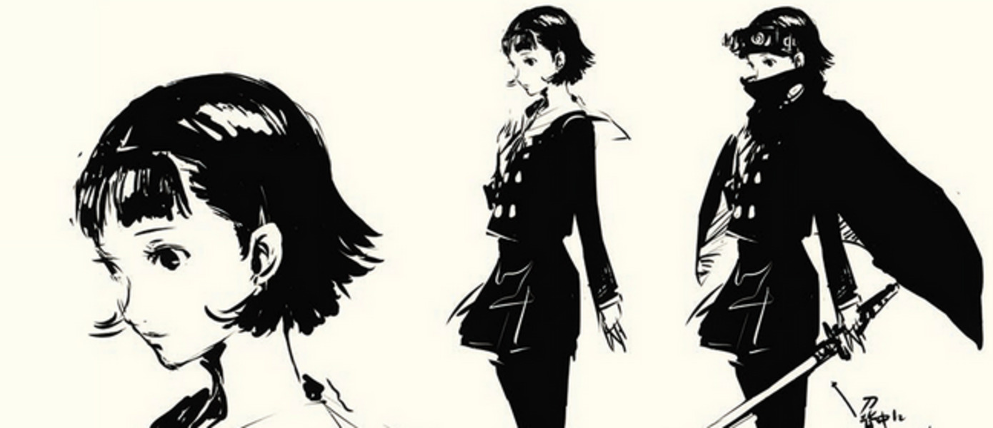 Persona 5 - опубликована подборка стильных изображений из артбука