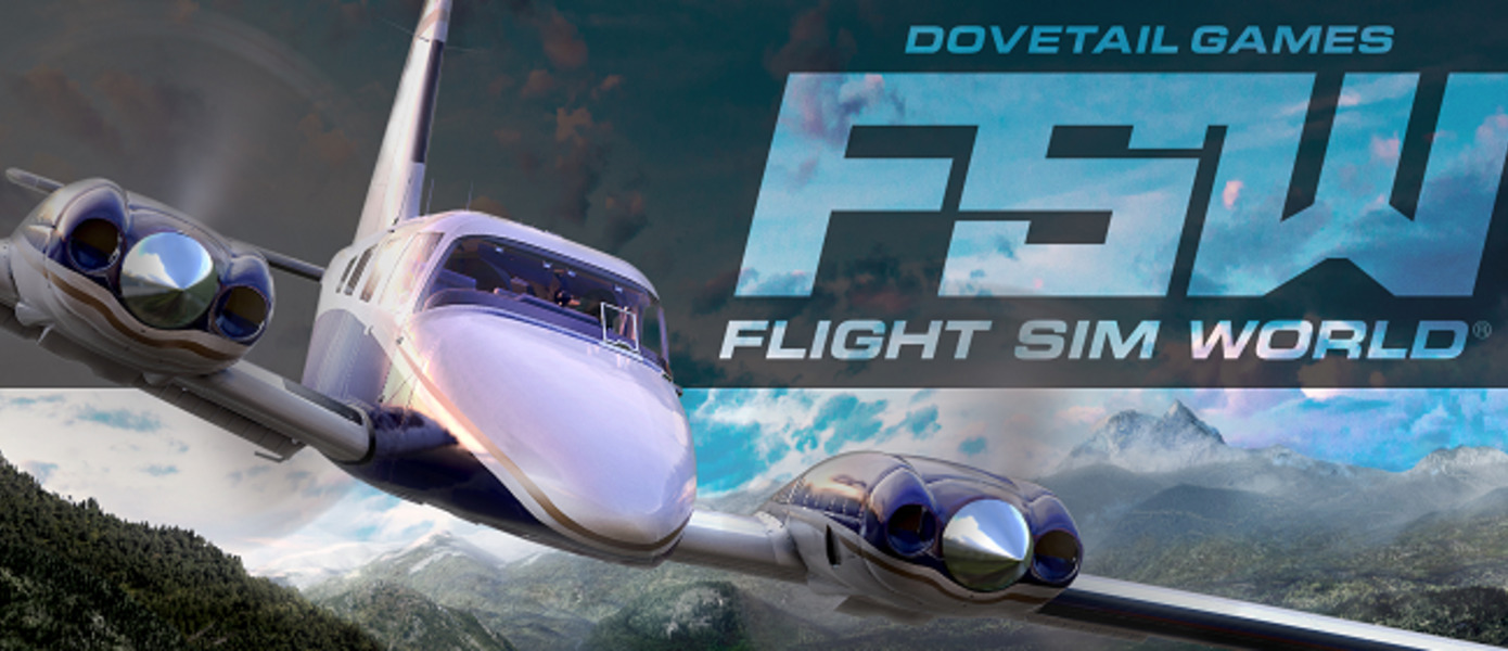 Flight Sim World - реалистичный авиасимулятор дебютировал в Steam, обзаведясь новым трейлером и скриншотами