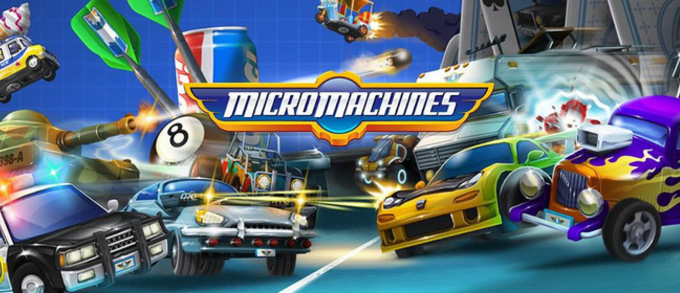 Micro Machines World Series - опубликован новый геймплейный трейлер игры про игрушечные машинки