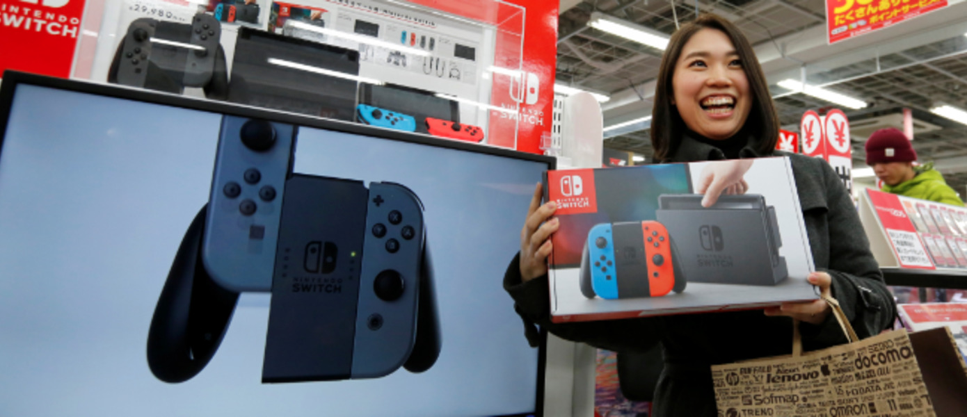 Японские магазины готовы покупать у геймеров подержанные Nintendo Switch за 350 долларов, чтобы потом продать их другим пользователям еще дороже
