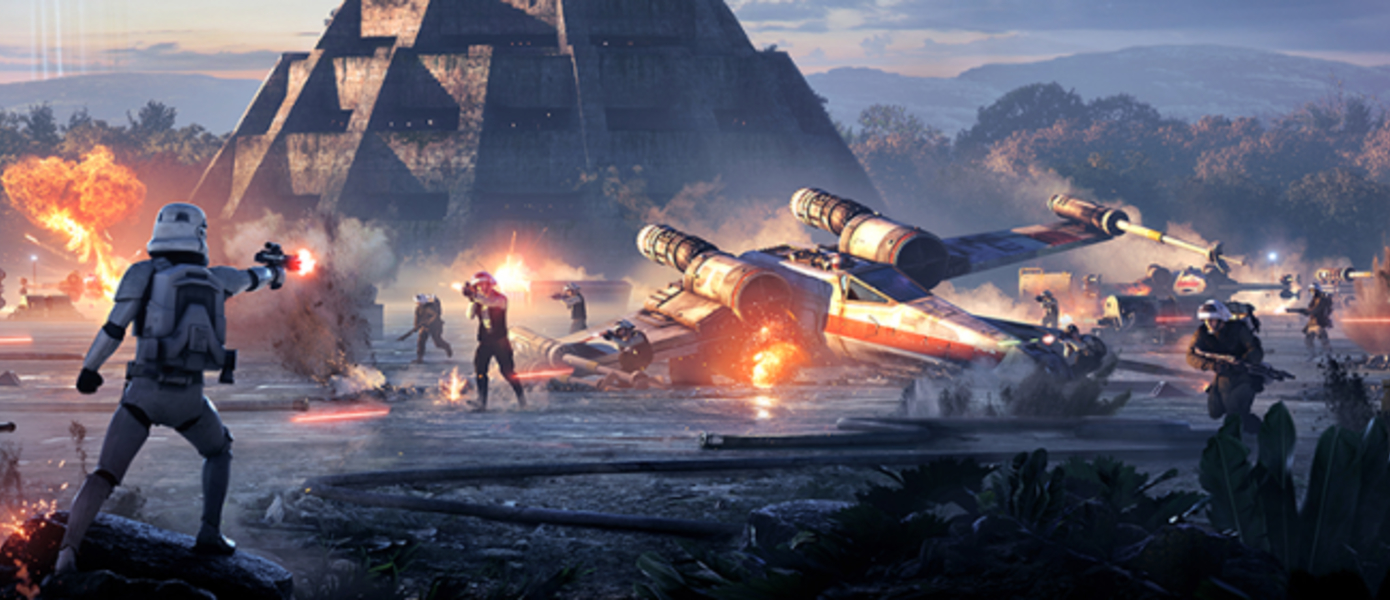 Star Wars: Battlefront II - первый взгляд на мультиплеерную карту Атака на Тид