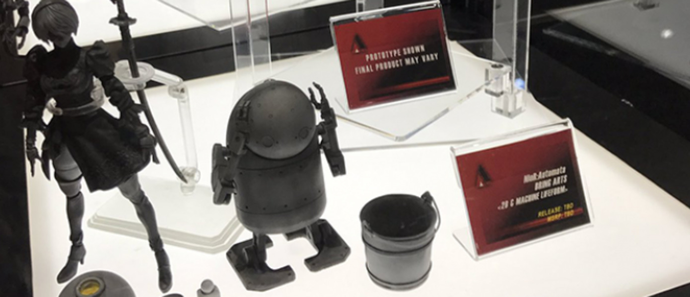 NieR: Automata - представлены прототипы фигурок 2B и Small Stubby от Square Enix