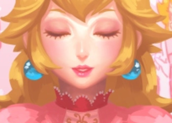 Красим губы вместе с принцессой Пич. Представлена линия косметики в символике Super Mario