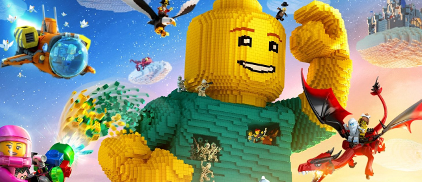 Lego Worlds - стала известна дата выхода версии для Nintendo Switch, опубликован бокс-арт