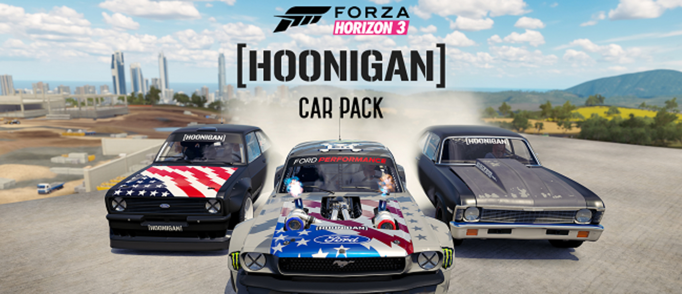 Forza Horizon 3 - анонсирован новый набор автомобилей Hoonigan Car Pack