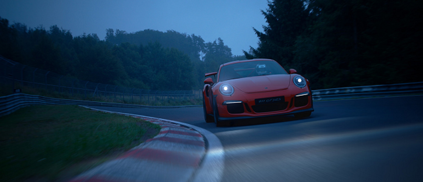 Gamescom 2017: Gran Turismo Sport - новый официальный геймплей демонстрирует езду по ночному Нюрбургрингу