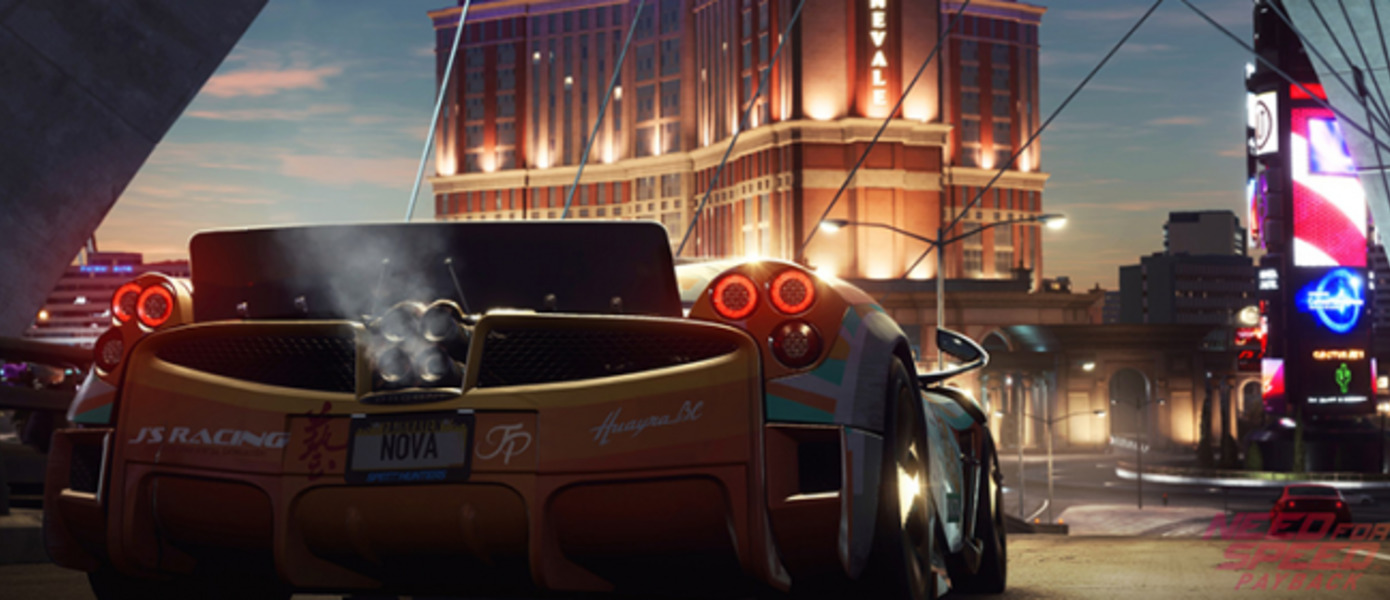 Need for Speed: Payback - опубликован новый трейлер, скриншоты и карта мира игры