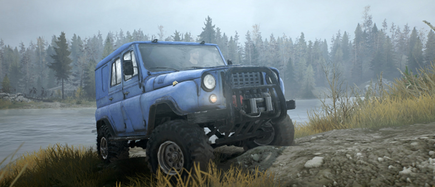 Spintires: MudRunner - симулятор езды по сибирскому бездорожью обзавелся финальным трейлером