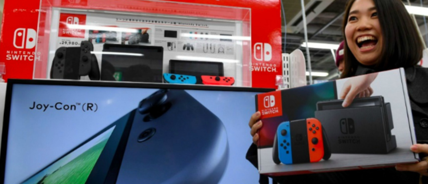 Nintendo рассказала о больших продажах консоли Switch