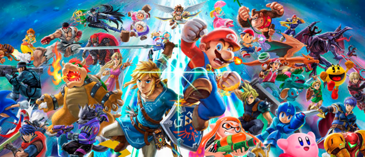 Nintendo анонсировала лимитированный бандл Switch с Super Smash Bros. Ultimate