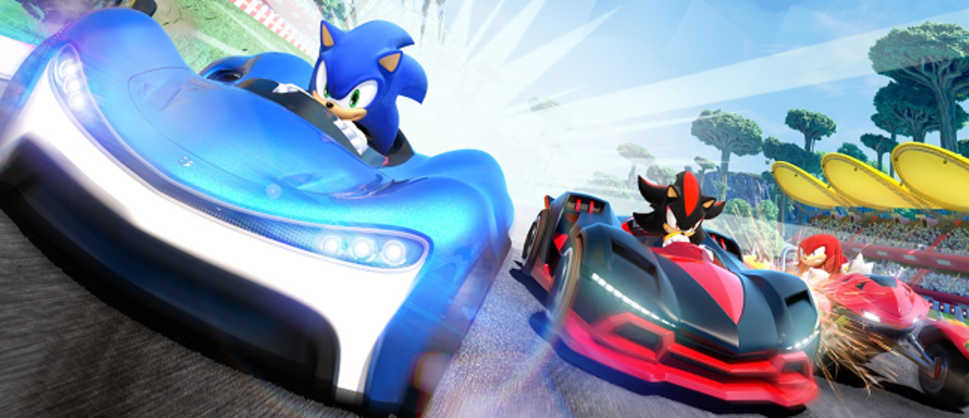 TGS 2018: Team Sonic Racing - свежая демонстрация геймплея новой гоночной игры про Соника, подтверждено появление Доктора Эггмана
