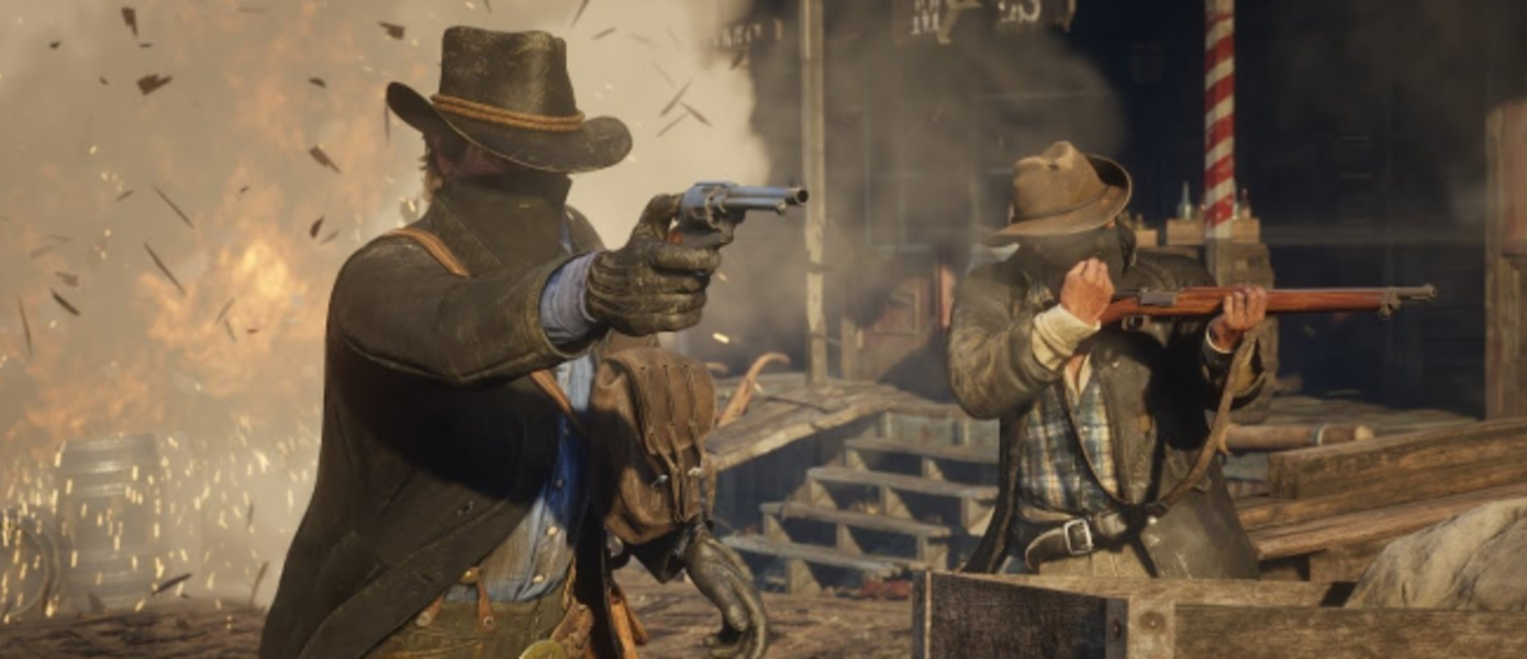 Red Dead Redemption II - опубликовано изображение из вступительного ролика сетевого режима
