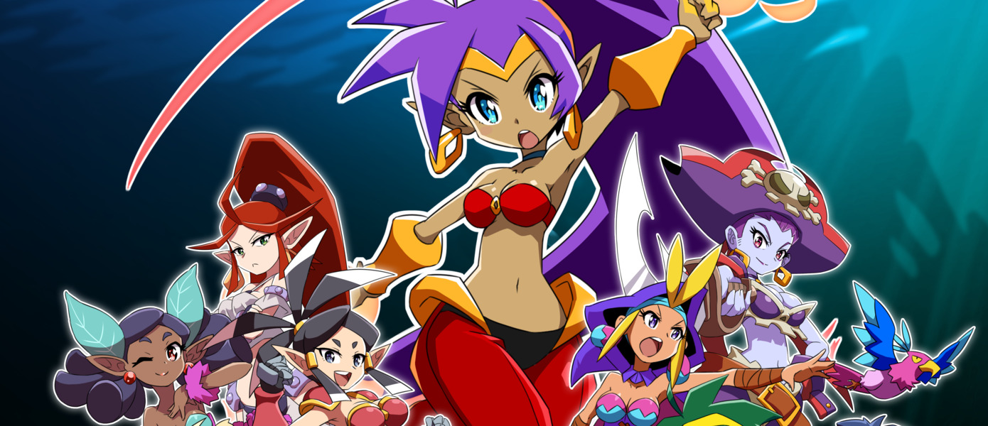 Shantae and the Seven Sirens - первые скриншоты и подробности новой игры про девушку-полуджинна Шанти