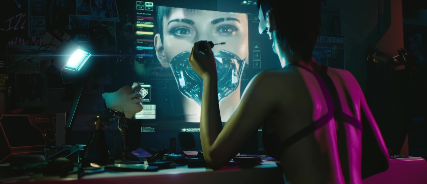 Разработчики Cyberpunk 2077 решили сделать редактор персонажа максимально толерантным и отказались от разделения на мужской и женский пол