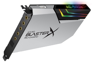 Creative Technology представила звуковую карту Sound BlasterX AE-5 Plus Pure Edition