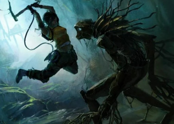 Древесные монстры и девочка-компаньон: Новые арты Tomb Raider Ascension - отмененного продолжения Underworld