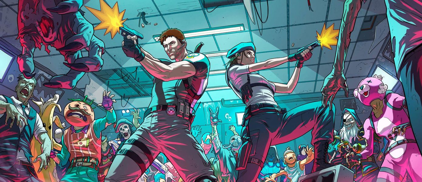 Fortnite анонсировала кроссовер с Resident Evil - в игре появились Крис Редфилд и Джилл Валентайн