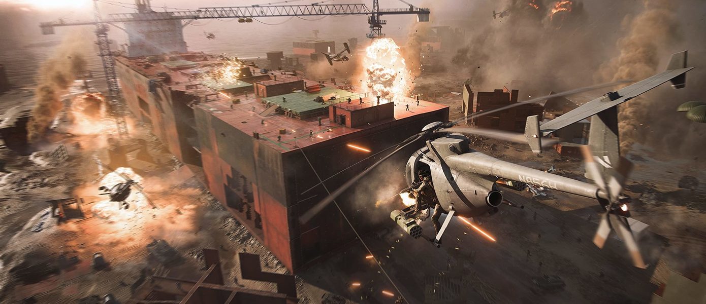 В Battlefield 2042 для PlayStation 5, Xbox Series X|S и PC появился режим на 64 игрока