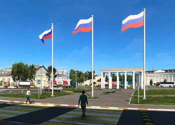 По улицам российских городов: Разработчики Euro Truck Simulator 2 представили скриншоты дополнения «Сердце России»