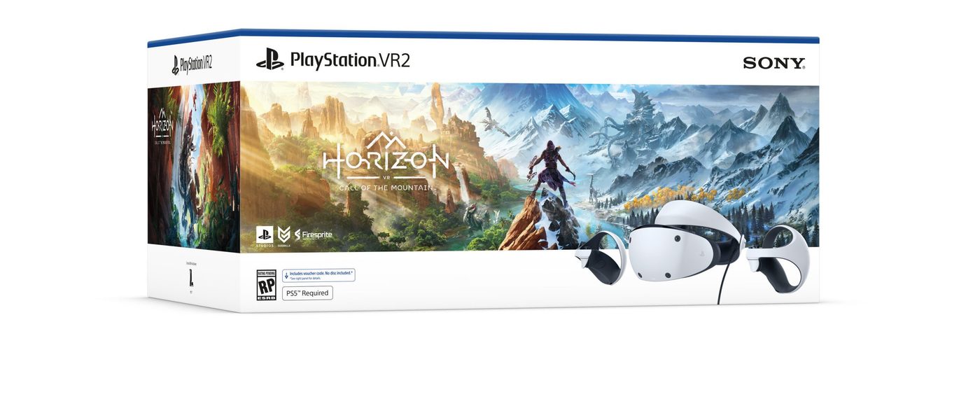 С вас 600 евро: Sony раскрыла стоимость и дату выхода PlayStation VR2 — на старте будет бандл с Horizon: Call of the Mountain