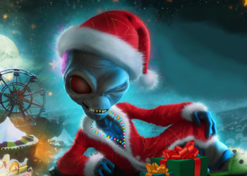 Ремейк Destroy All Humans! 2 получил праздничное обновление – с зимними скинами и рождественским НЛО