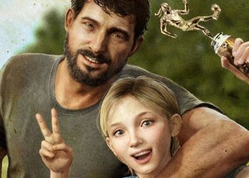 Naughty Dog поздравила игроков с Днем отца, показав милую иллюстрацию с персонажами The Last of Us и Uncharted