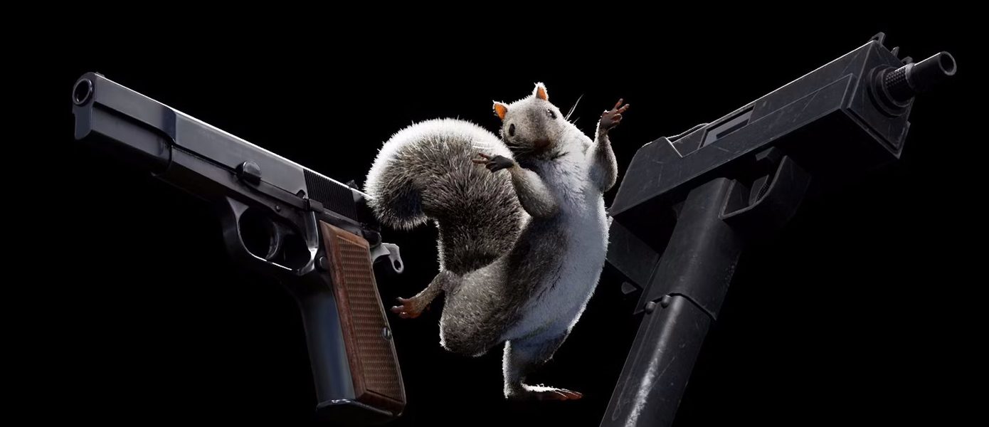 Белка лихо расстреливает врагов в трейлере игры Squirrel with a Gun — выходит осенью