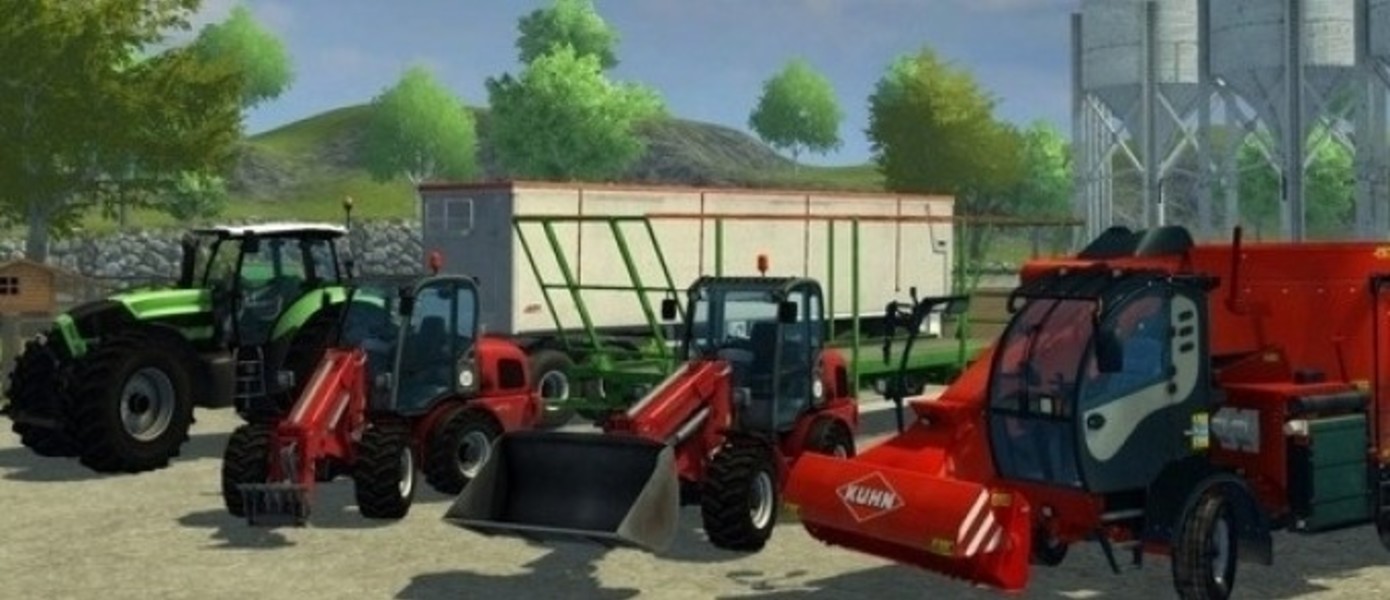 Компания 1C-СофтКлаб выпустит консольные версии Farming Simulator в России!
