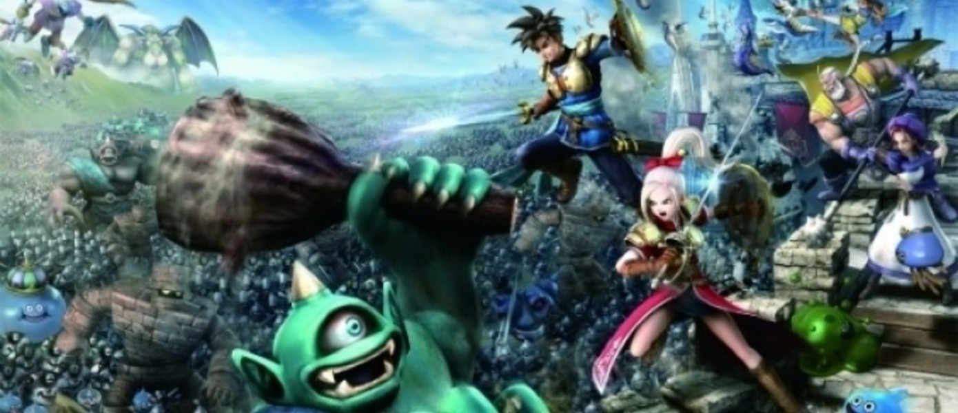 Dragon Quest Heroes - новые скриншоты с героями Dragon Quest VIII
