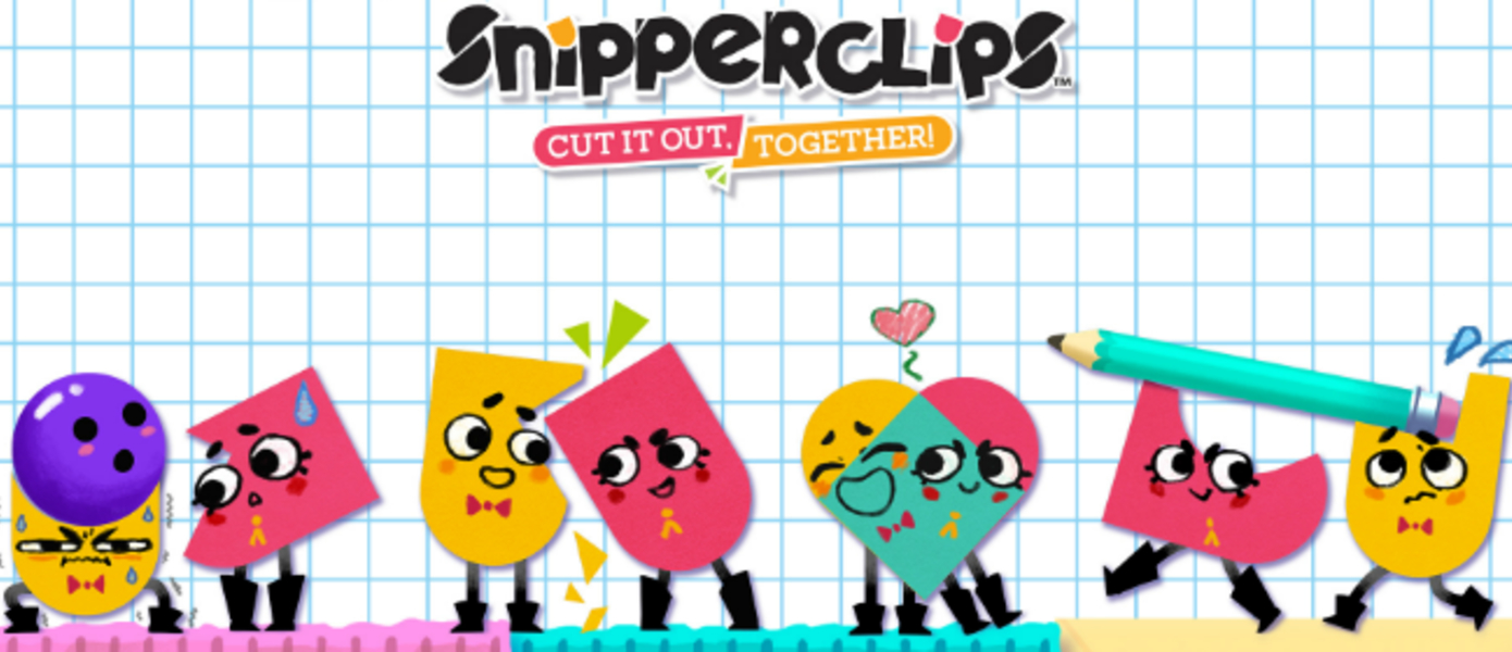 Обзор Snipperclips Plus: Cut It Out, Together