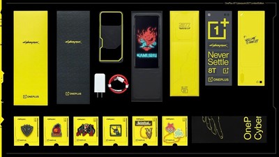 Представлен смартфон OnePlus 8T в дизайне Cyberpunk 2077