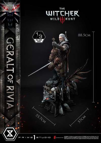Ведьмак за 110 тысяч рублей: Представлена новая фигурка Геральта из The Witcher 3: Wild Hunt Ведьмак за 110 тысяч рублей: Представлена новая фигурка Геральта из The Witcher 3: Wild Hunt