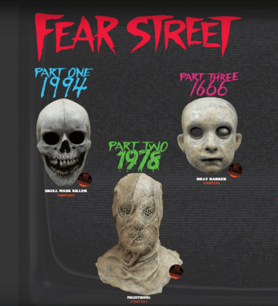 В продажу поступят маски маньяков из хоррора "Улица страха"