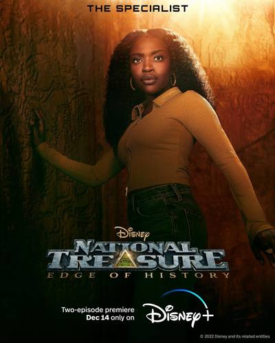 Disney показала персонажные постеры сериала "Сокровище нации: На краю истории" - выходит 14 декабря
