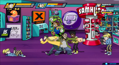 Джей и Молчаливый Боб мутузят фриков в трейлере игры Jay and Silent Bob: Chronic Blunt Punch Джей и Молчаливый Боб мутузят фриков в трейлере игры Jay and Silent Bob: Chronic Blunt Punch
