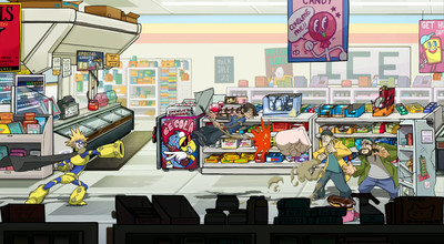 Джей и Молчаливый Боб мутузят фриков в трейлере игры Jay and Silent Bob: Chronic Blunt Punch Джей и Молчаливый Боб мутузят фриков в трейлере игры Jay and Silent Bob: Chronic Blunt Punch
