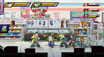 Джей и Молчаливый Боб мутузят фриков в трейлере игры Jay and Silent Bob: Chronic Blunt Punch Джей и Молчаливый Боб мутузят фриков в трейлере игры Jay and Silent Bob: Chronic Blunt Punch