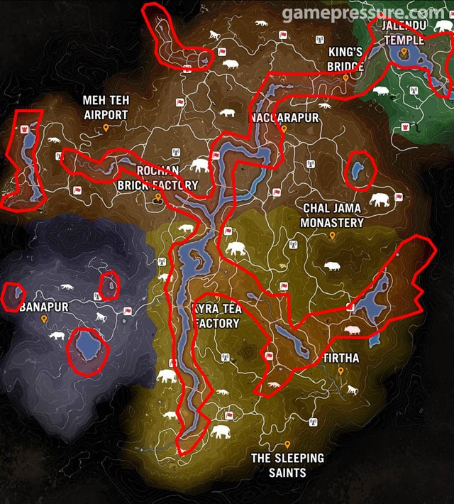 Карта Far Cry 4