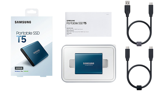 Samsung Portable SSD T5 500 ГБ