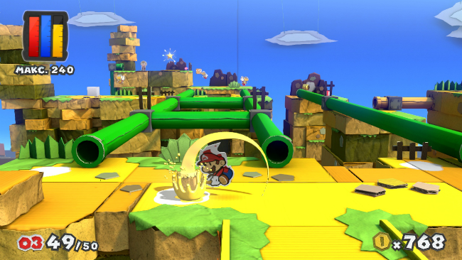 Обзор Paper Mario: Color Splash