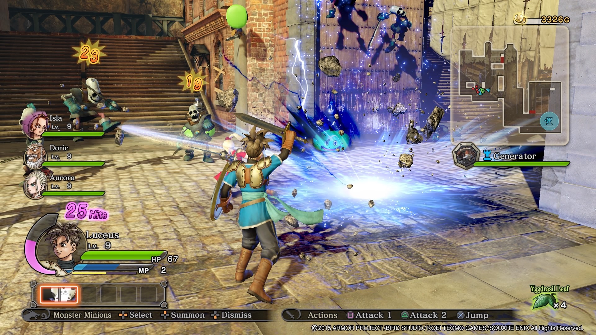 Dragon Quest Heroes: The World Tree's Woe and the Blight Below