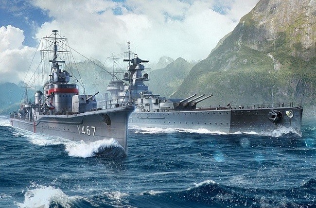 HSF Harekaze  и HSF Graf Spee