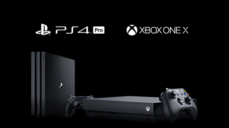 Xbox One X и PS4 Pro