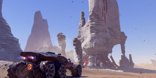 Номад - наземное транспортное средство главного героя в Mass Effect: Andromeda