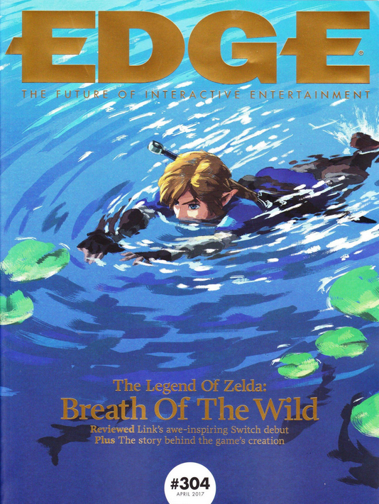 The Legend of Zelda: Breath of the Wild на обложке EDGE